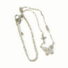 Colier „Papillon Grace” din argint 925 rodiat cu pandantiv fluture